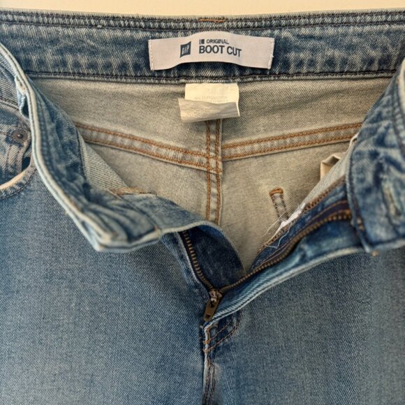 Gap Jeans Original Boot Cut Womens 10R Denim Light Wash Mid Rise Bootcut Y2K - Picture 7 of 8